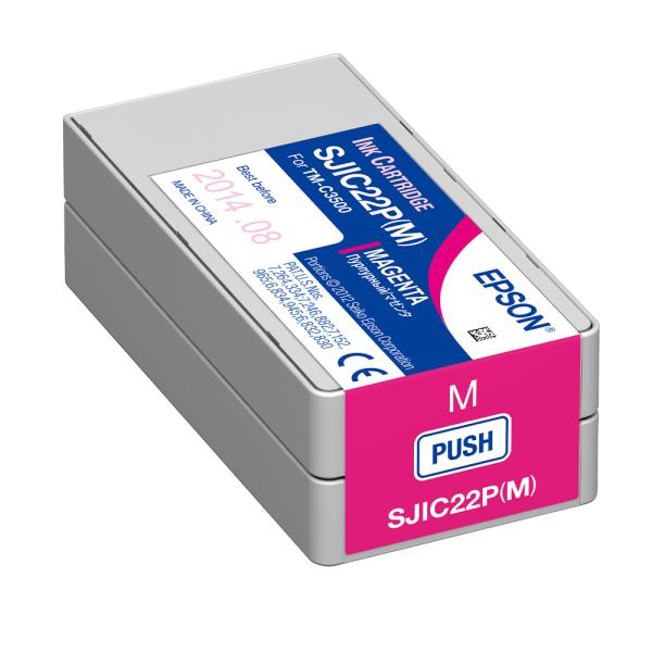 Set Tintenkartuschen Epson C3500 magenta